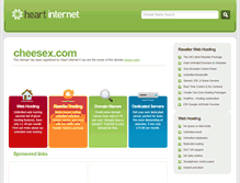 Tablet Screenshot of cheesex.com